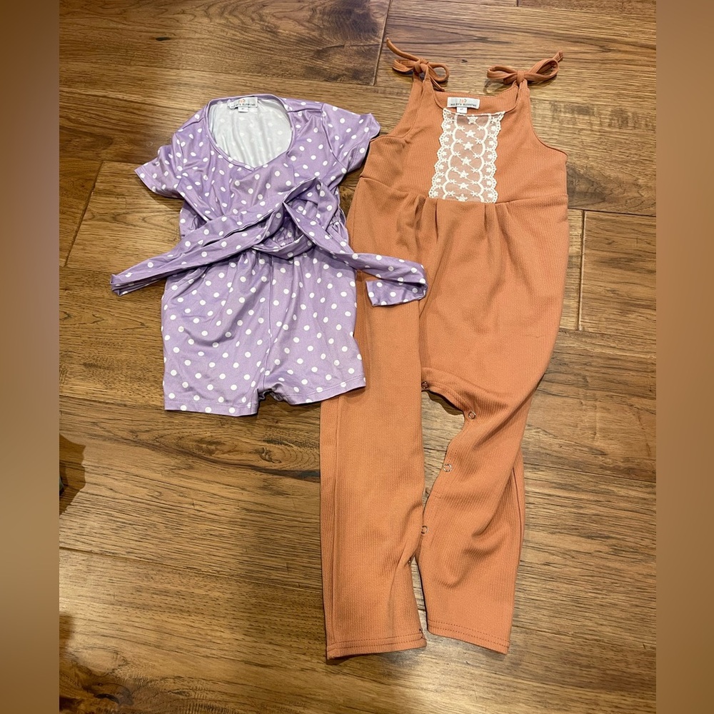Baileys Blossom two outfits.